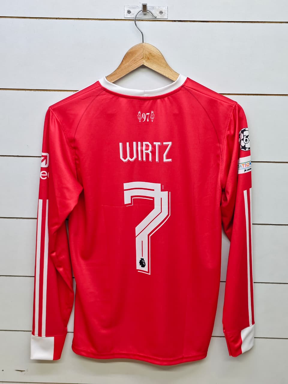 LIVERPOOL 2025-26 HOME WIRTZ FULL SLEEVE