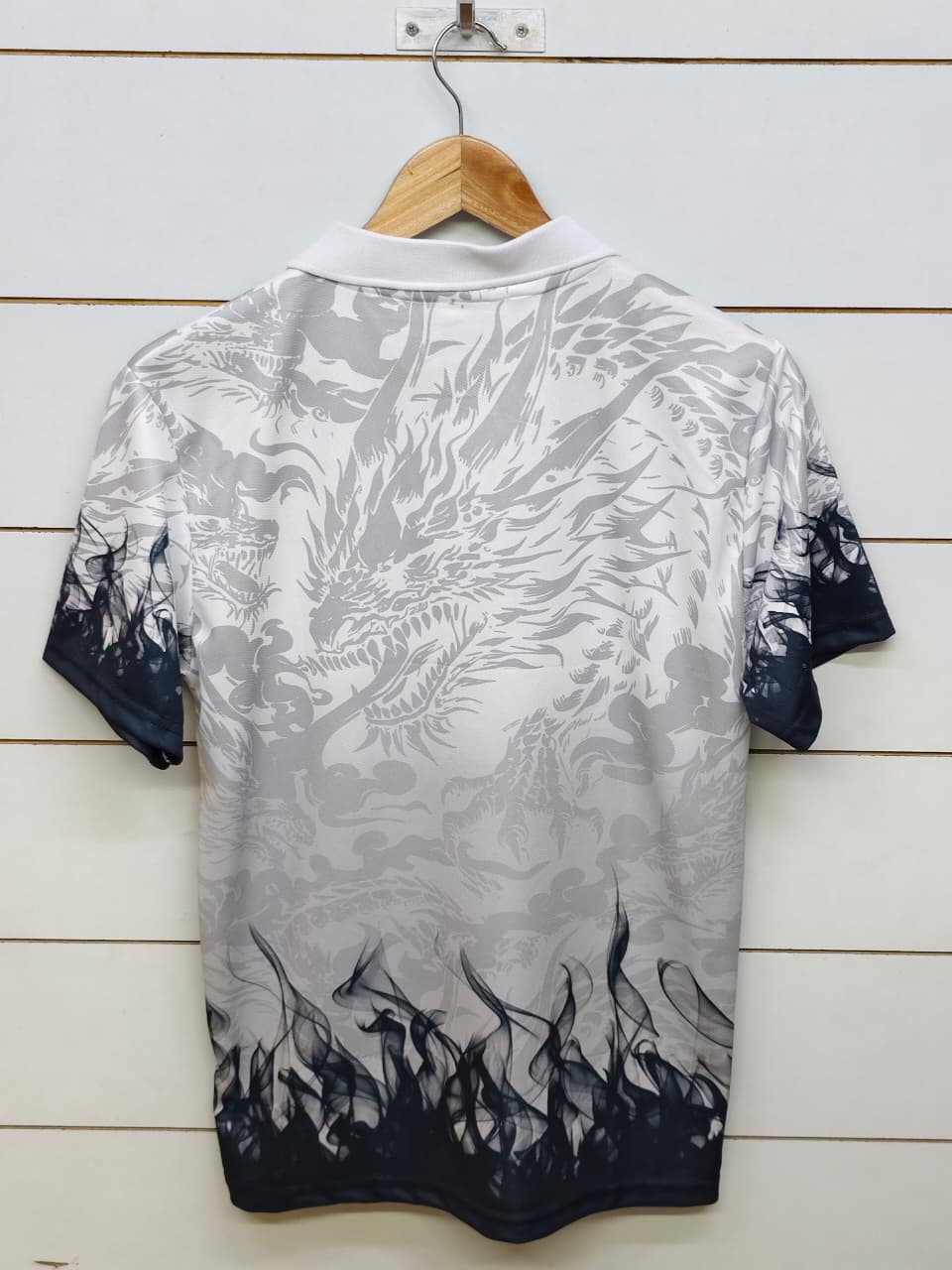 REAL MADRID DRAGON WHITE & BLACK with COLLAR