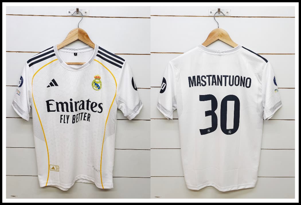 REAL MADRID 2025-26 HOME MASTANTUONO