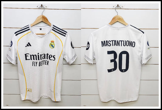 REAL MADRID 2025-26 HOME MASTANTUONO