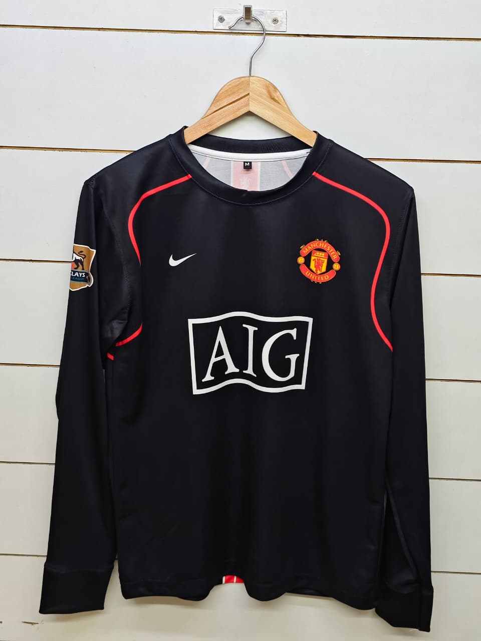 MANCHESTER UNITED RETRO 2007-08 AWAY RONALDO FULL SLEEVE