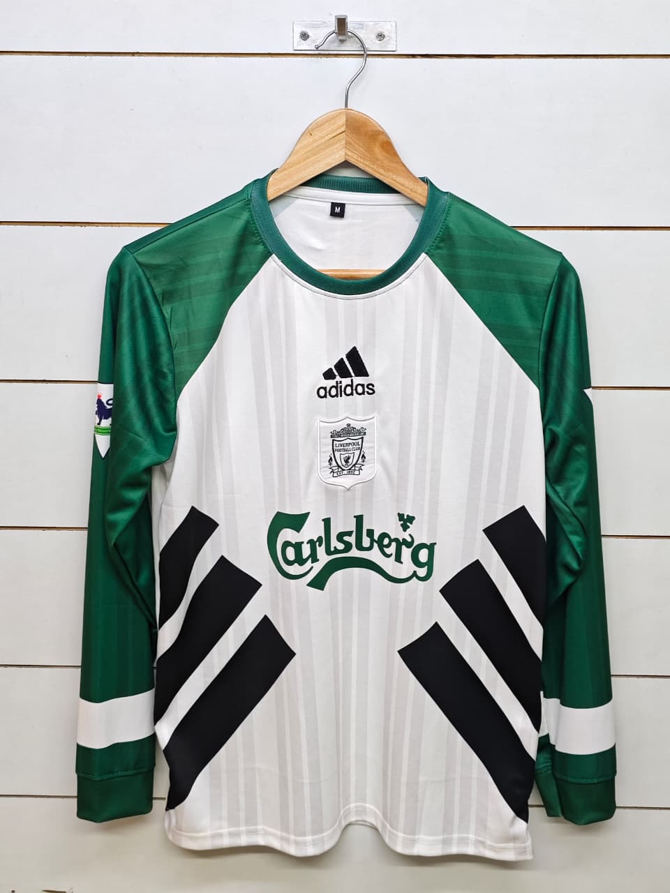 LIVERPOOL RETRO 1993-94 AWAY TORRES FULL SLEEVE (EMBROIDERY LOGOS)