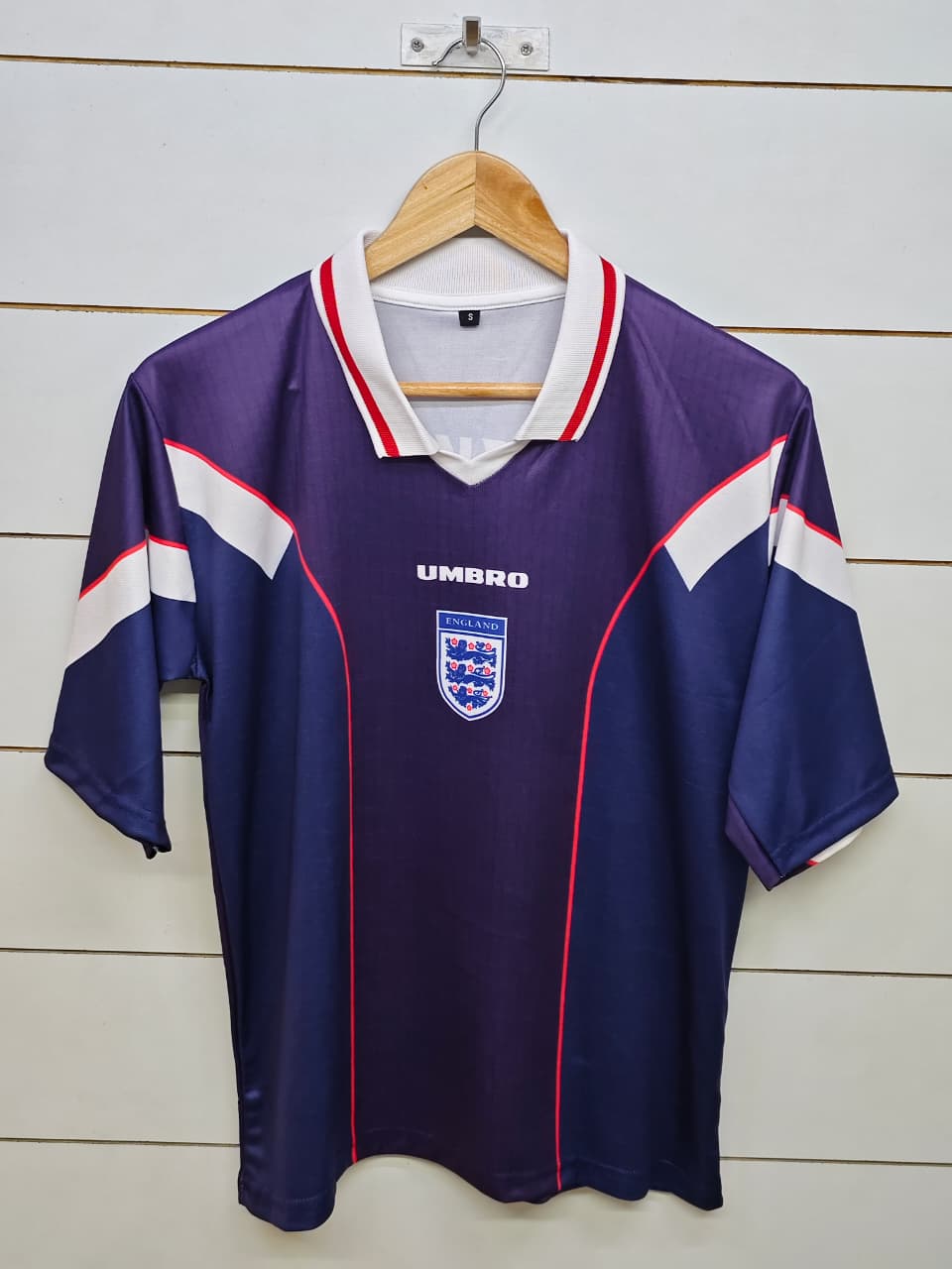 ENGLAND NAVYBLUE BECKHAM with COLLAR 5 SLEEVE