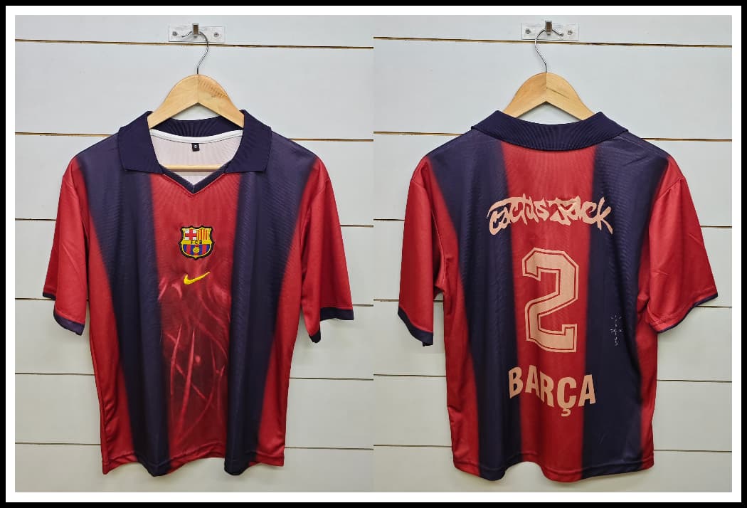 BARCELONA CACTUS JACK with COLLAR 5 SLEEVE (EMBROIDERY LOGOS)