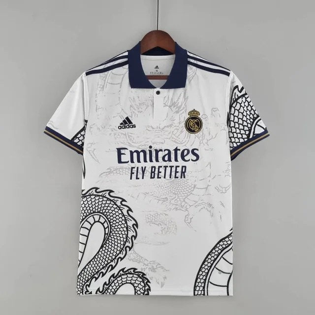 Real Madrid Special Edition Dragon White Jersey Ronaldo